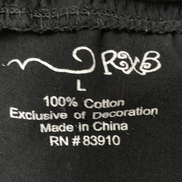 RXB Stretch Jersey Knit Midi Crocheted Dress - L - Picture 7 of 9